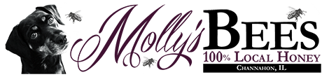 Molly's Bees Honey Logo